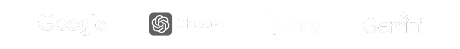posicionamiento web en google chat gpt gemini y bing