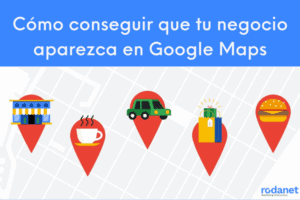 Mapa con negocios locales y resultados cercanos en Google Maps