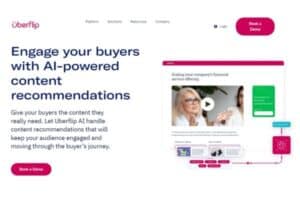 Uberflip plataforma de IA para personalización de contenido y aceleración de ventas