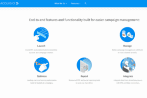 Acquisio plataforma de IA para gestión de campañas digitales multicanal