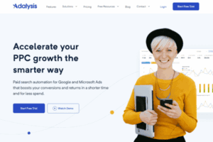 Adalysis herramienta de IA para optimización de Google Ads