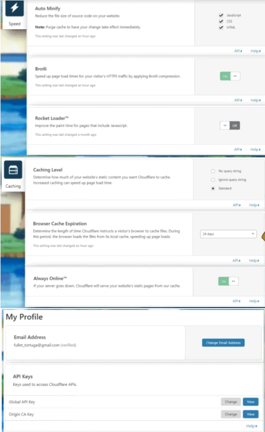 configuración cloudflare