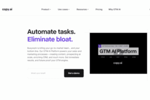Copy.ai automatización de workflows de marketing con IA
