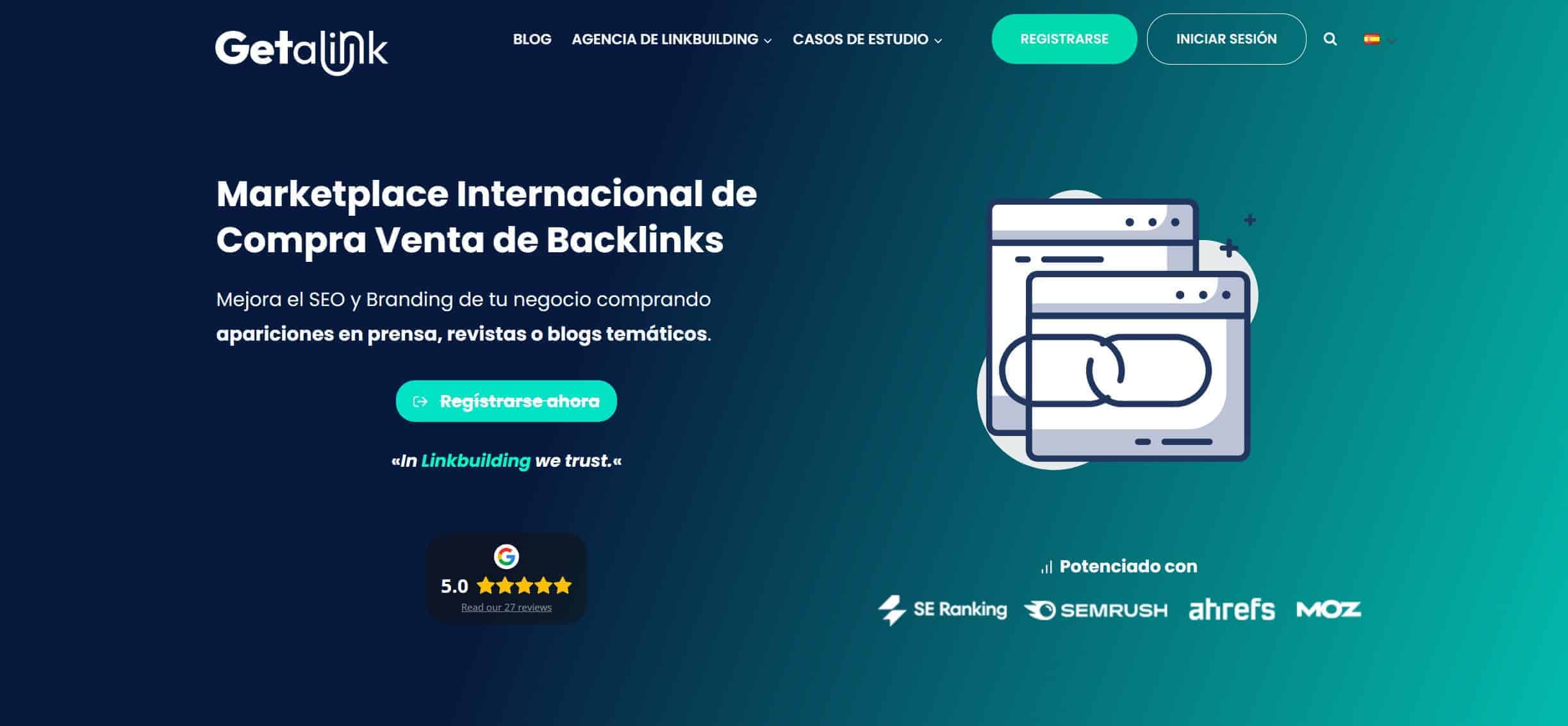 getalink plataforma internacional para comprar backlinks