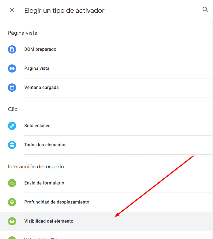 configurar activador para formulario