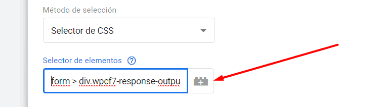 selector css activador de formulario