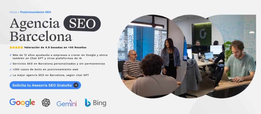 ranking mejores agencias seo: top1 rodanet