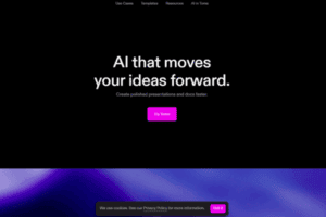 Tome herramienta de IA para crear presentaciones automáticamente