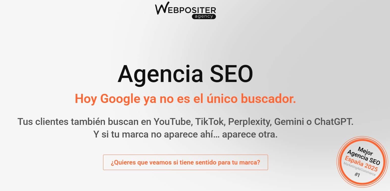 Webpositer agencia SEO